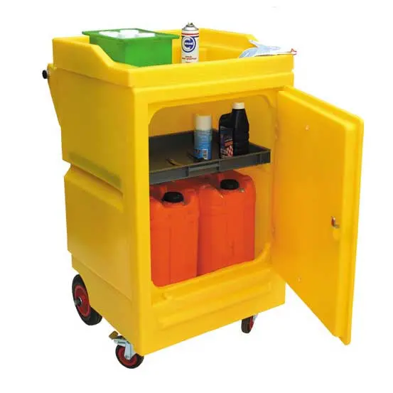 Storage Cabinet (With Lockable Door On Wheels) - Pwc4 1