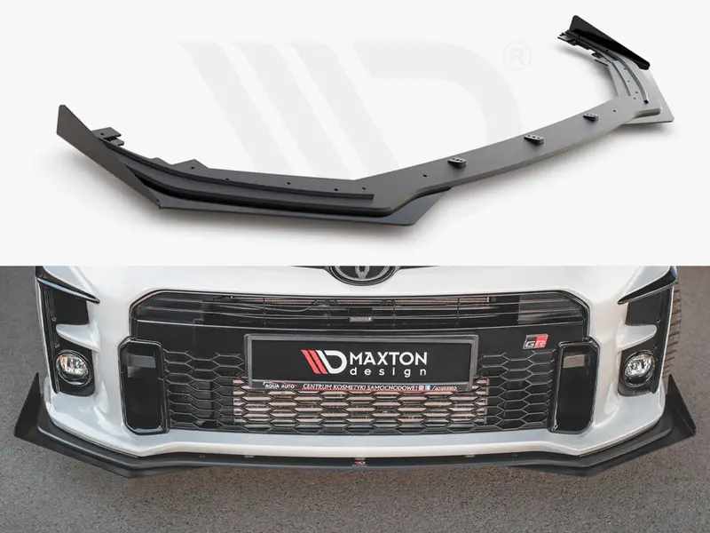 Street Pro Front Splitter + Flaps Toyota Gr Yaris Mk4 1