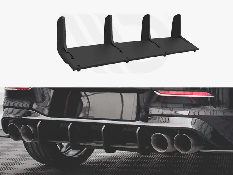 Street Pro Rear Diffuser Vw Golf R Mk8 (2020-) 1