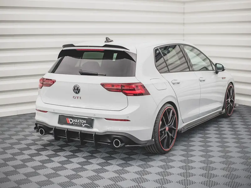 Street Pro Rear Side Splitters + Flaps Vw Golf 8 Gti 1