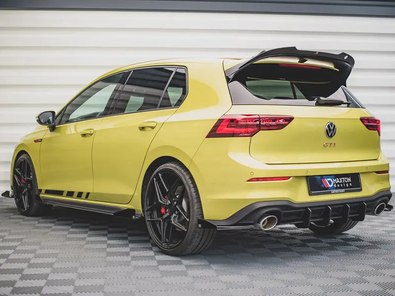Street Pro Rear Side Splitters + Flaps Vw Golf 8 Gti Clubsport 1