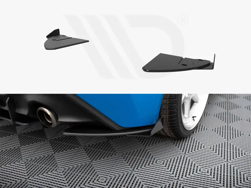 Street Pro Rear Side Splitters V.1 + Flaps Toyota Gr86 Mk1 1