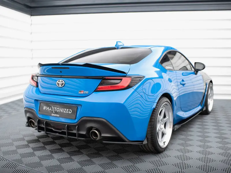 Street Pro Rear Side Splitters V.1 + Flaps Toyota Gr86 Mk1 2