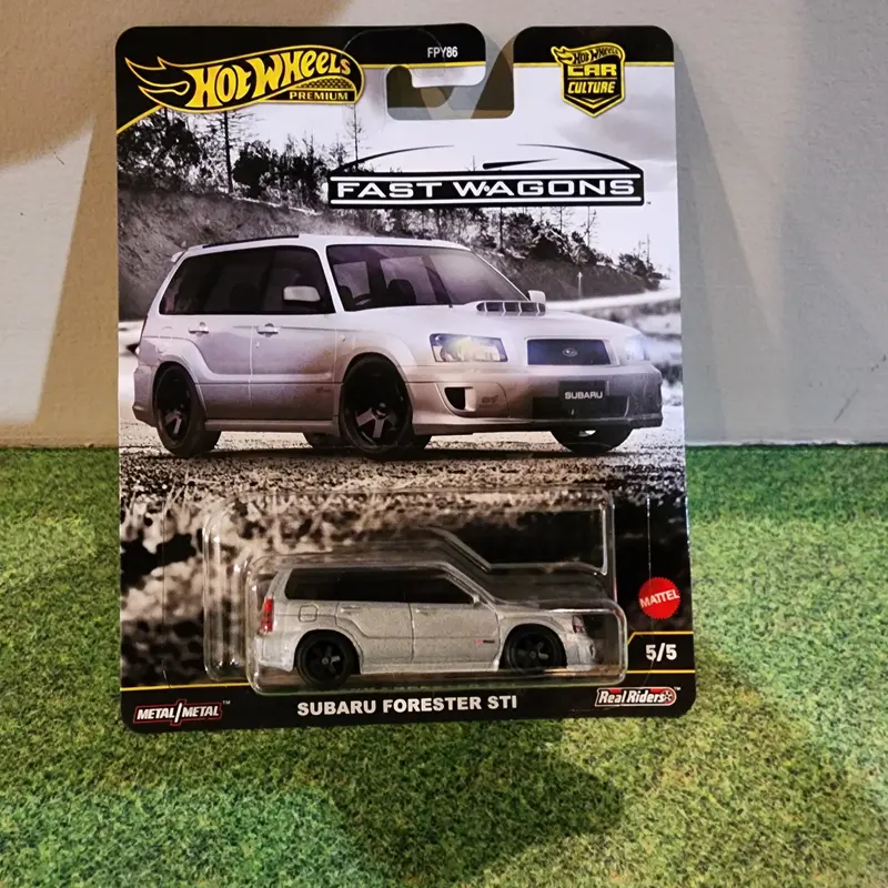 Subaru Forester Sti * Silver * 2025 Hot Wheels Car Culture Fast Wagons Case J 1