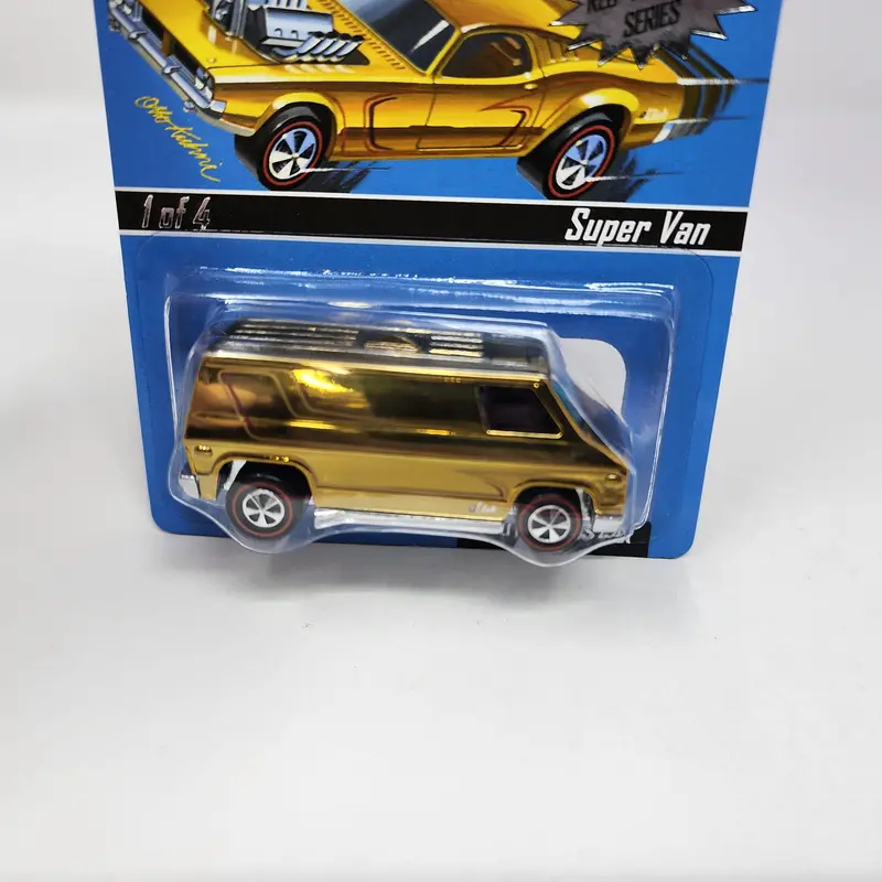 Super Van * Hot Wheels Red Line Club Rlc Super Chromes 2