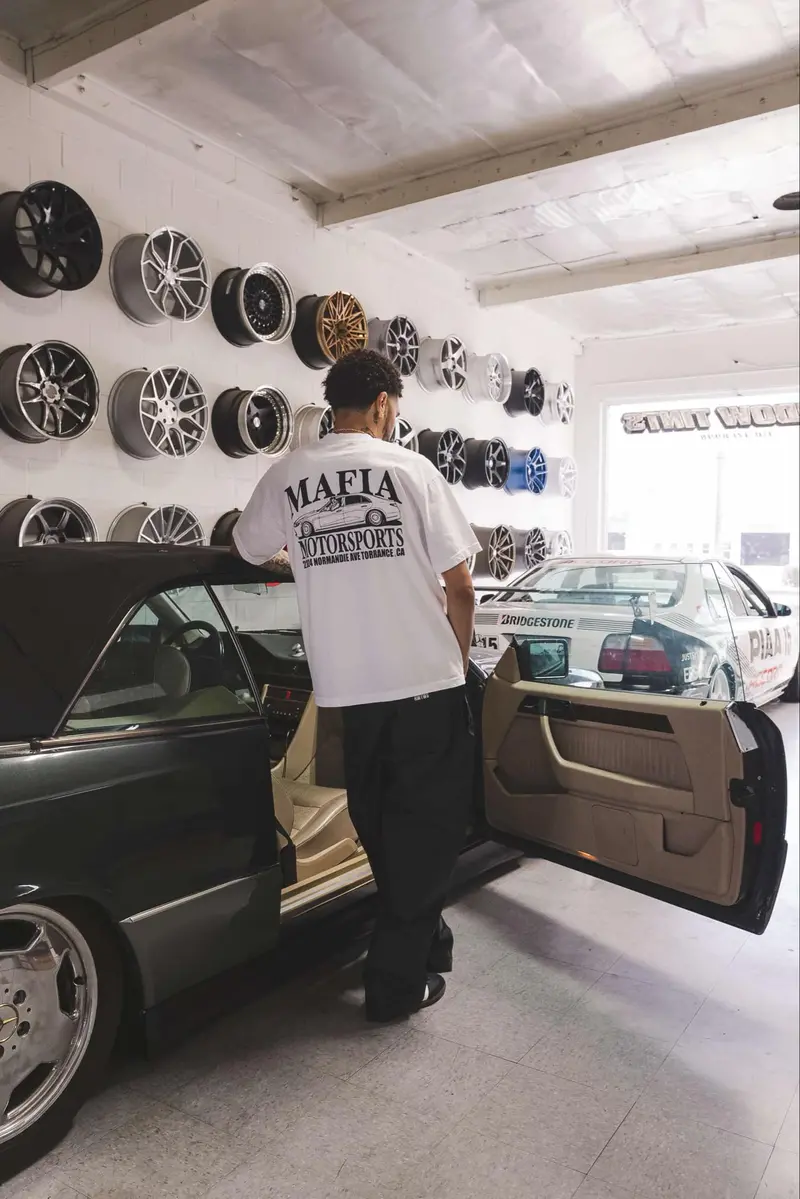 T-Town Benz Tee White 1