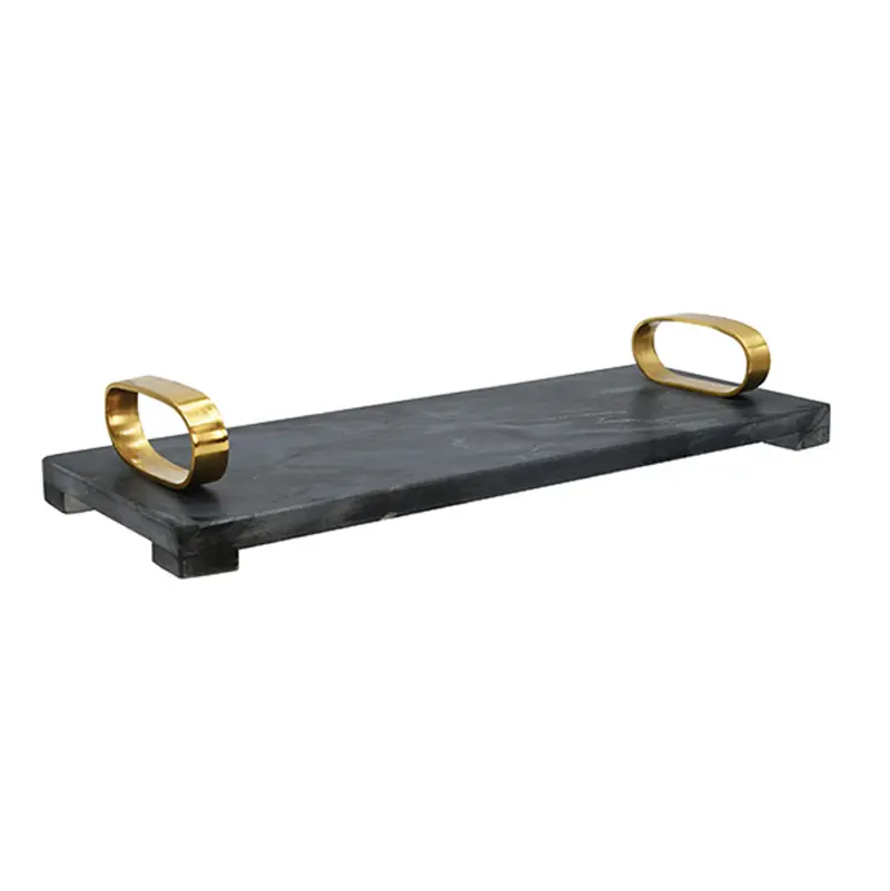 Tadeo Black Marble Tray 1