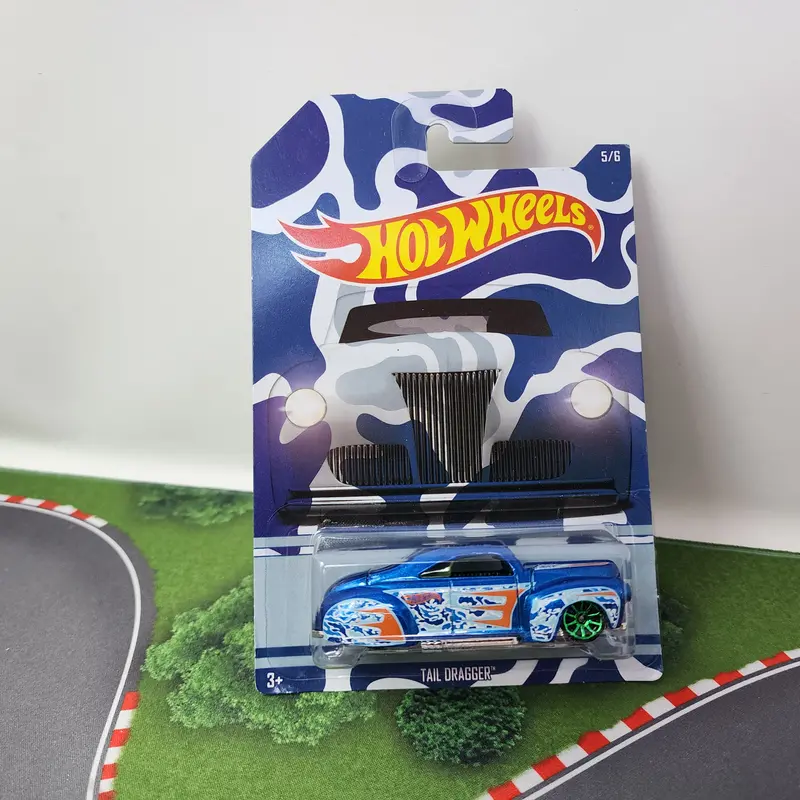 Tail Dragger * Blue * Hot Wheels Camo Series 1