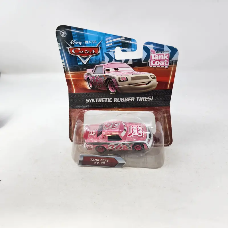 Tank Coat No. 36 W/ Synthetic Rubber Tires * Disney Pixar The World Of Cars 1