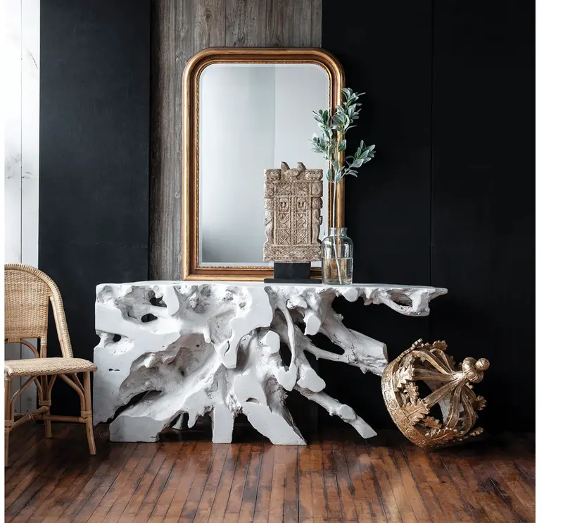 Teak Root Console Table - Matthew Izzo Collection 2