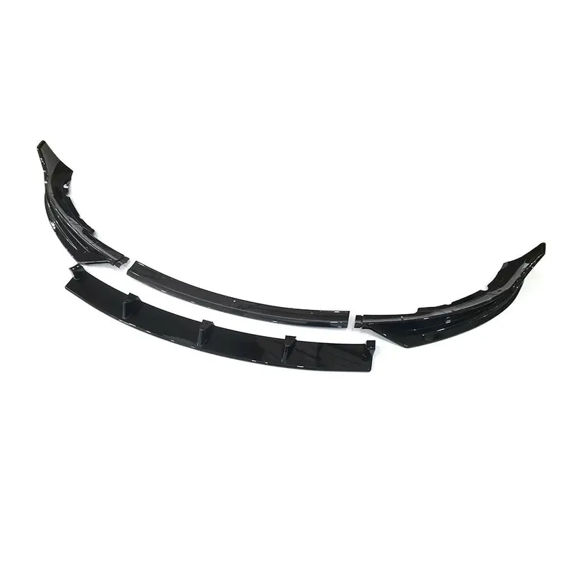 Tesla Model 3 Competition Style Gloss Black Front Splitter 16-Present 1