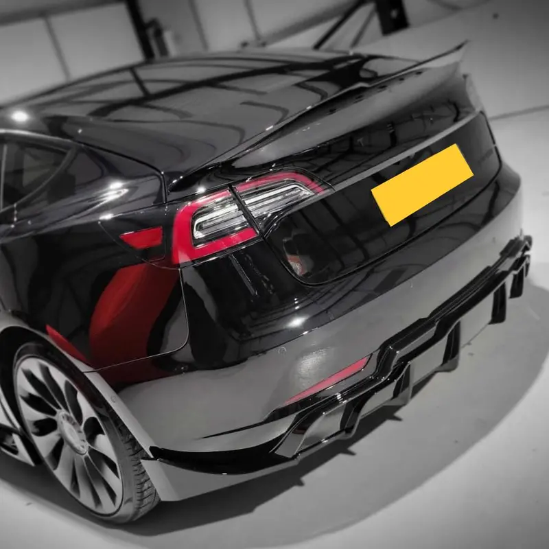 Tesla Model 3 Competition Style Gloss Black Kit 16-Present 2