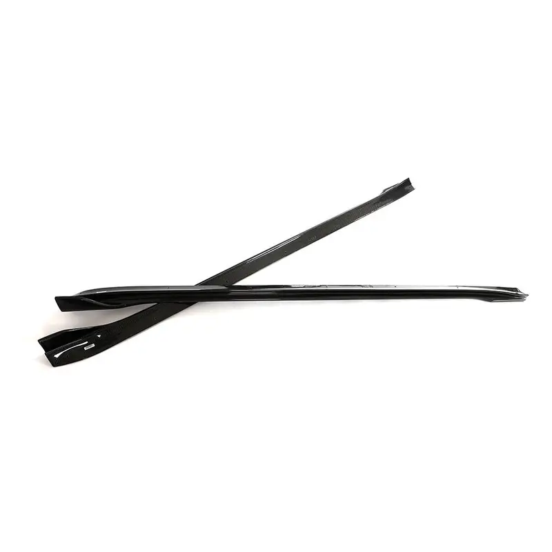 Tesla Model 3 Facelift V Style Carbon Fibre Side Skirt 18-Present 1
