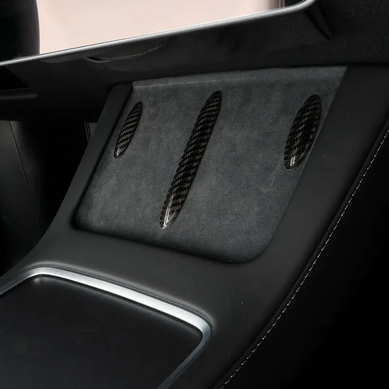 Tesla Model 3 & Model Y Pre-Preg Carbon Fibre Charging Tray Trims 17-23 1