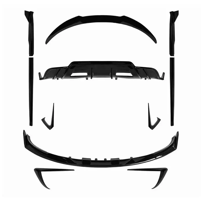 Tesla Model 3 Tr Style Gloss Black Kit 16-Present 1