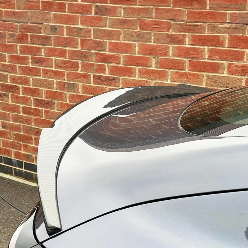 Tesla Model 3 V Style Carbon Fibre Boot Spoiler 16-Present 1
