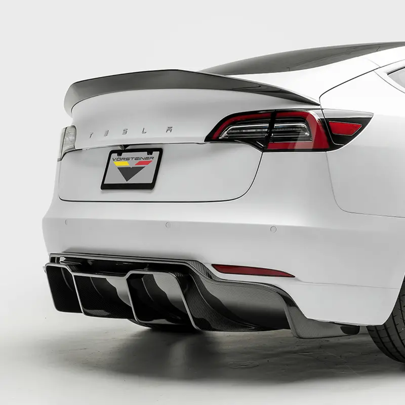 Tesla Model 3 Volta Aero Rear Diffuser *Track Edition* 1