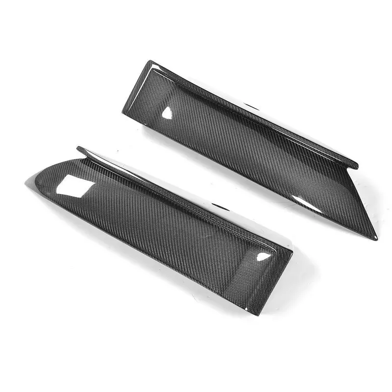 Tesla Model S Carbon Fibre Rear Diffuser Extensions 14-15 1