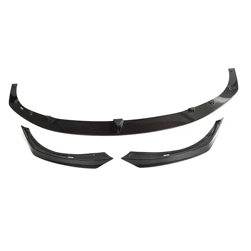Tesla Model S Facelift V Style Carbon Fibre Front Splitter 21-Present 1