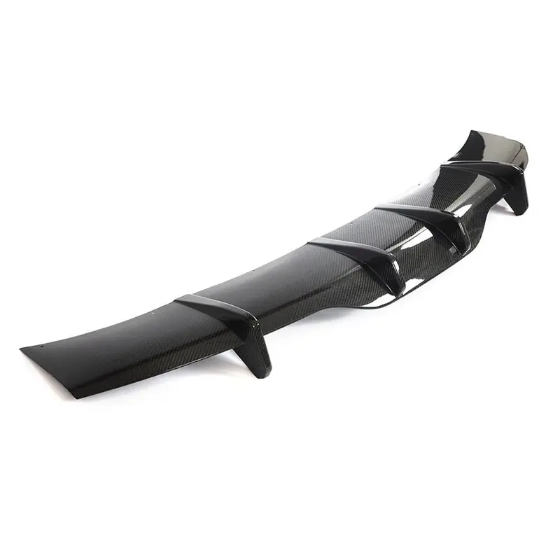 Tesla Model S Facelift V Style Carbon Fibre Rear Diffuser 21-Present 1