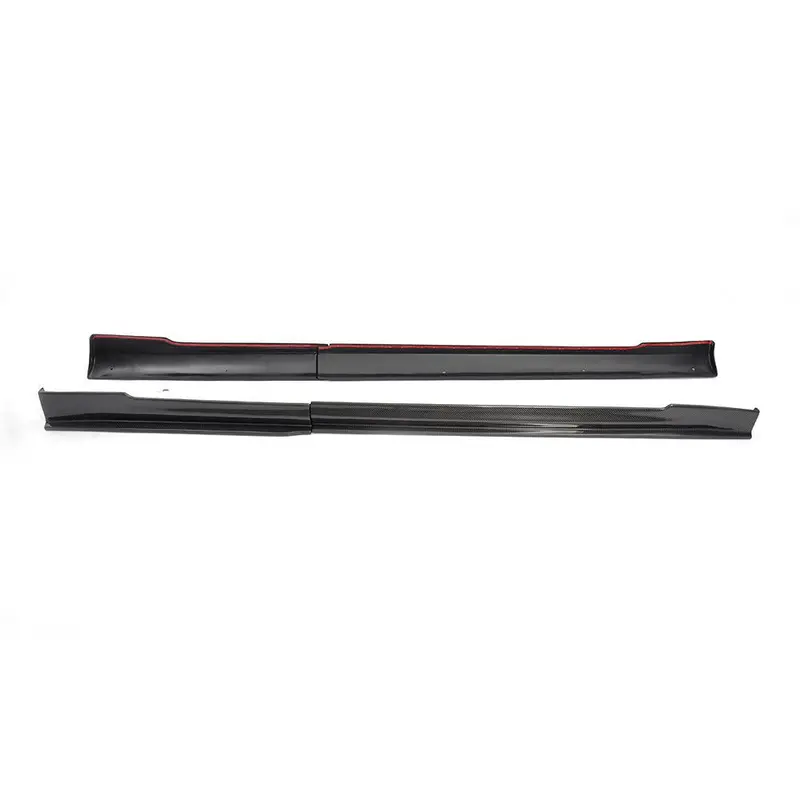 Tesla Model S Rz Style Carbon Fibre Side Skirts 13-17 1