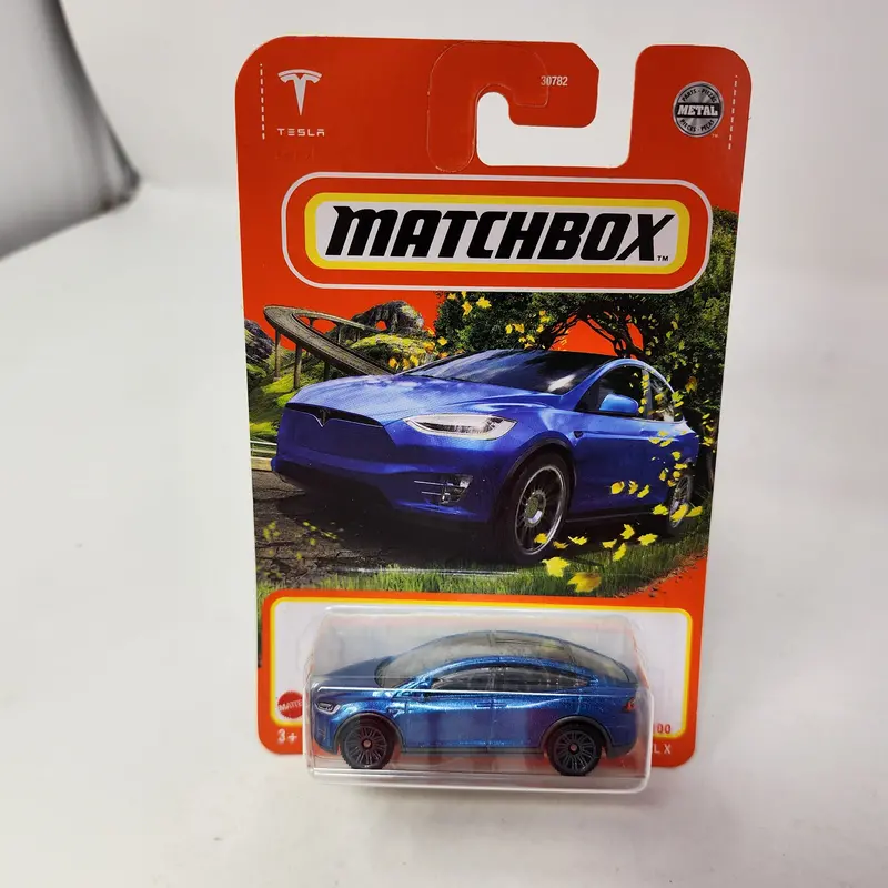 Tesla Model X * Blue * Matchbox Basic Series 1
