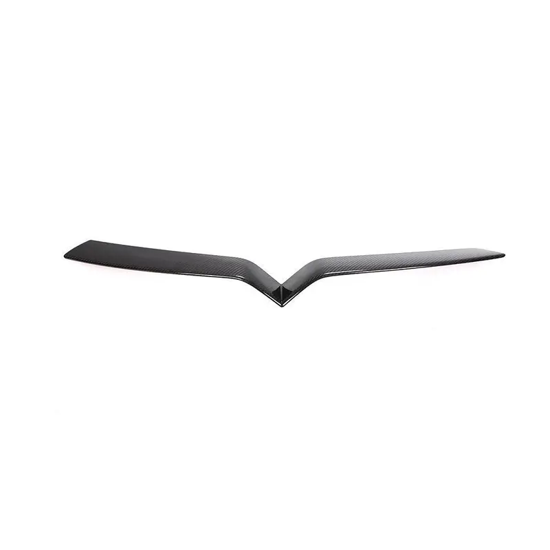 Tesla Model X Carbon Fibre Front Centre Grille Trim Cover 16-Present 1