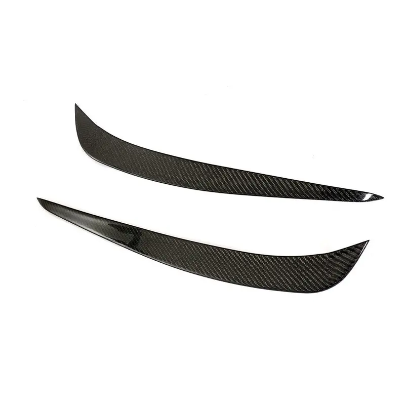 Tesla Model X Carbon Fibre Rz Style Front Canards 16-Present 1