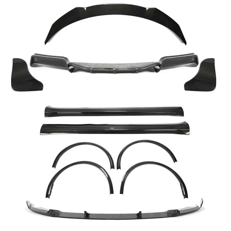 Tesla Model Y Carbon Fibre Full Kit - V2 1