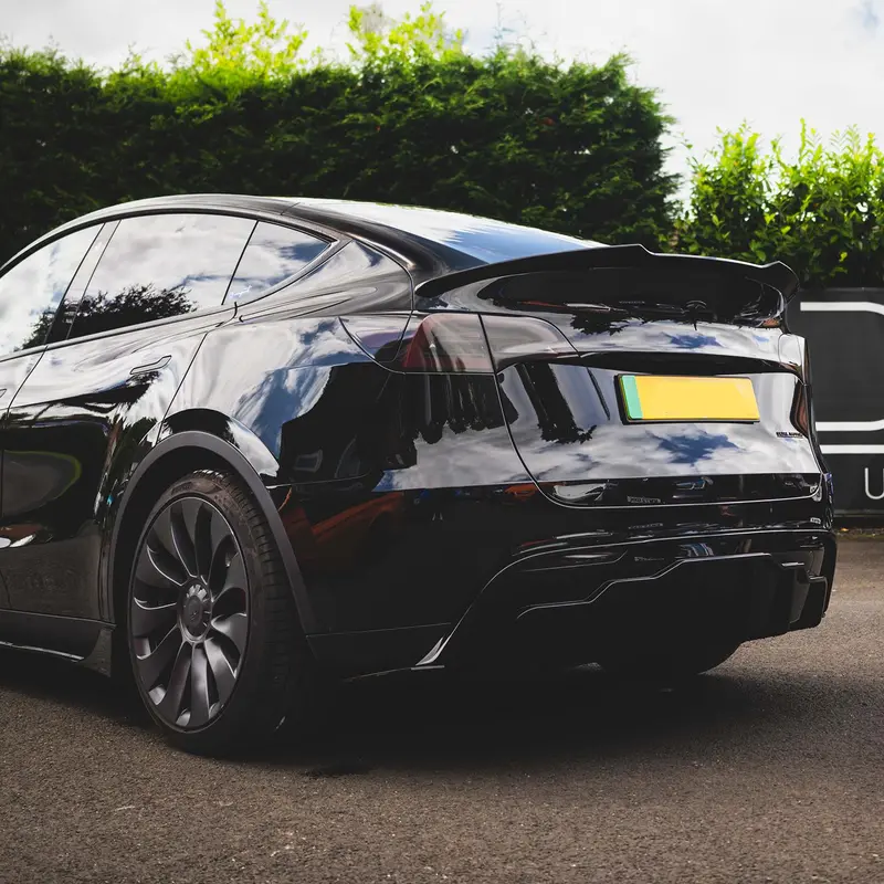 Tesla Model Y Competition Style Gloss Black Rear Diffuser 19-22 1