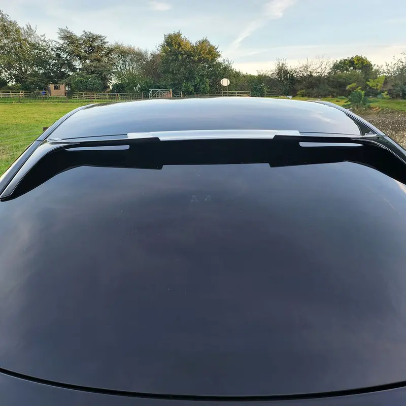 Tesla Model Y Dk Style Gloss Black Roof Spoiler 21-Present 1