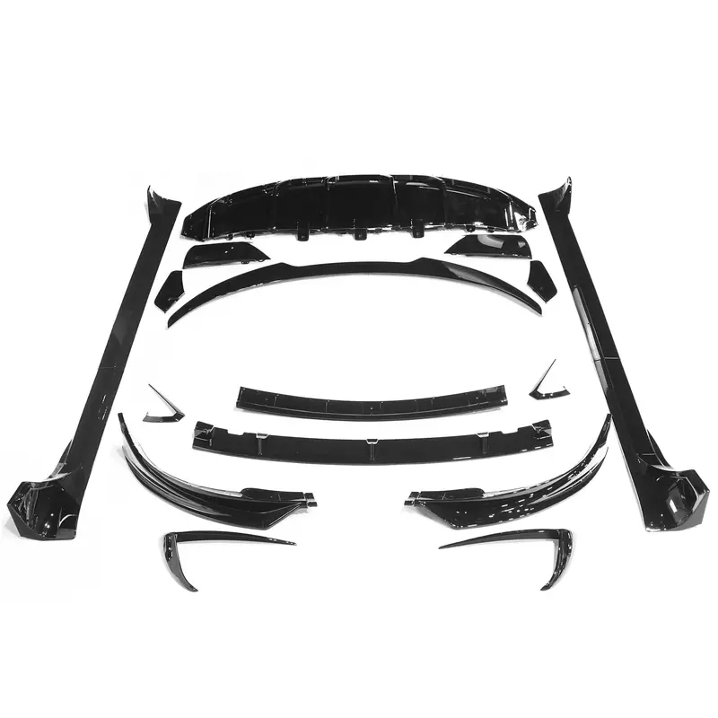 Tesla Model Y Full Gloss Black Kit - Blak By Ct Carbon 1