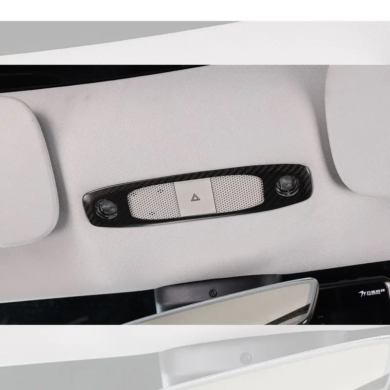 Tesla Model Y Pre-Preg Carbon Fibre Interior Light Trims 17-23 1