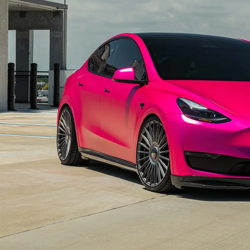 Tesla Model Y Side Skirts | Carbon Fiber 1