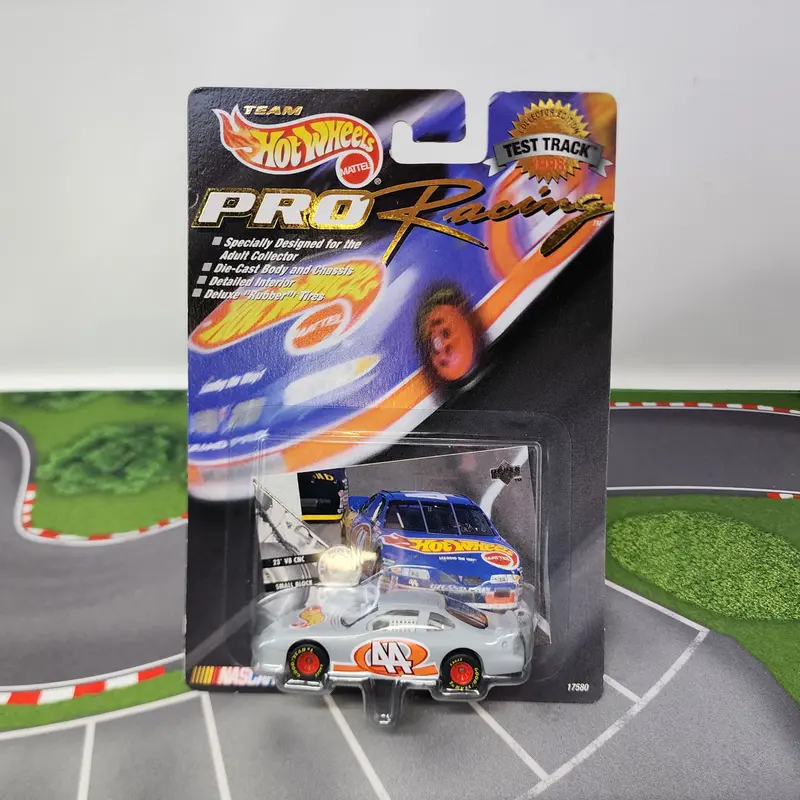 Test Track Car Grey #44 * Hot Wheels Pro Racing 1