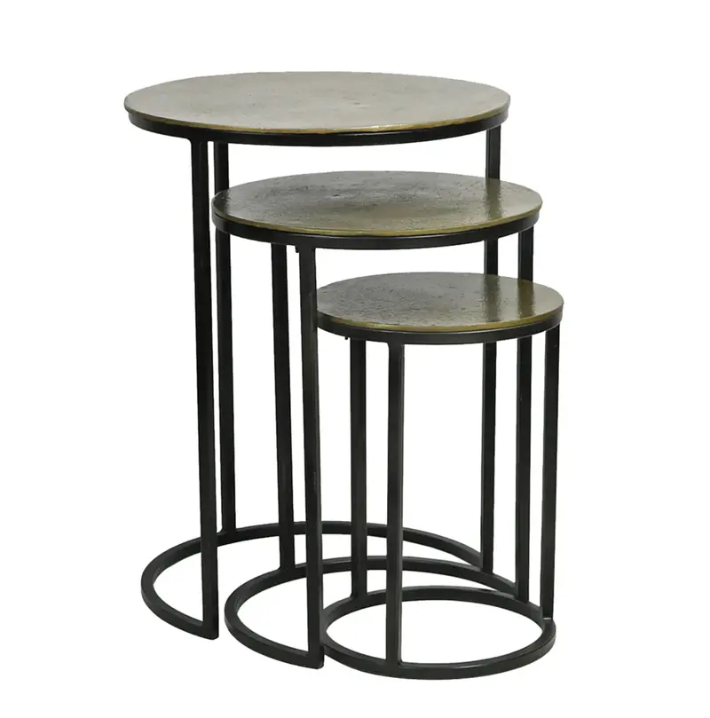 Texture Nesting Tables (Set Of 3) - Matthew Izzo Collection 1