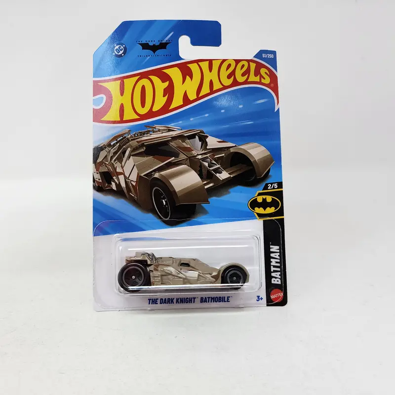 The Dark Knight Batmobile #51 * Camo * 2026 Hot Wheels Case D 1