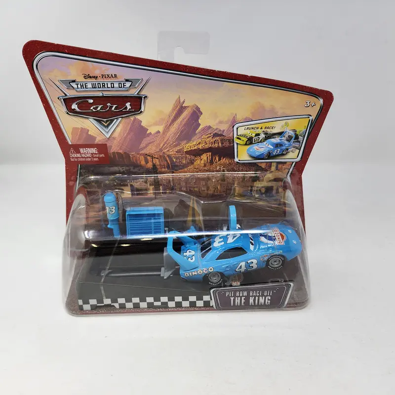 The King Dinoco Pit Row Race-Off * Disney Pixar The World Of Cars 1
