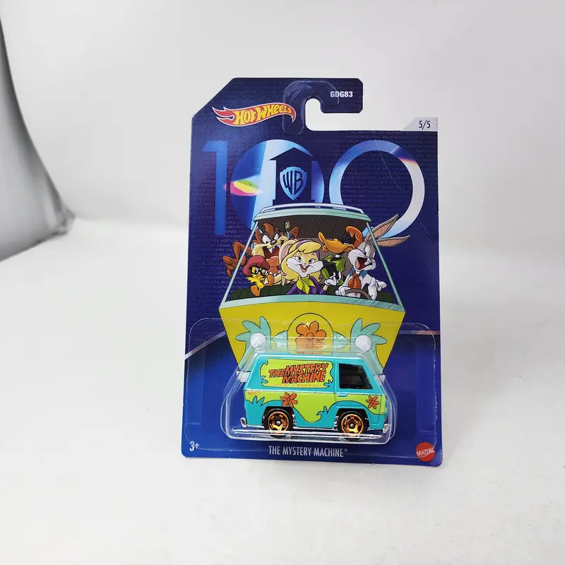 The Mystery Machine Scooby * Hot Wheels 100Th Anniversary Wb 1