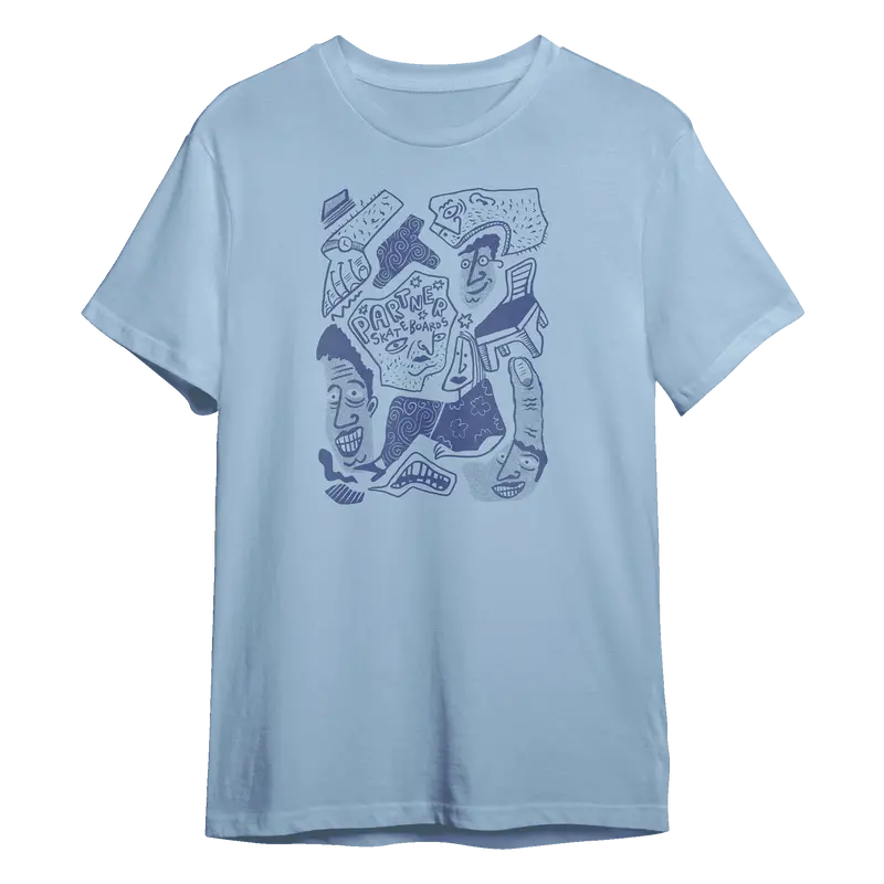 The Shape T-Shirt (Blue) 1