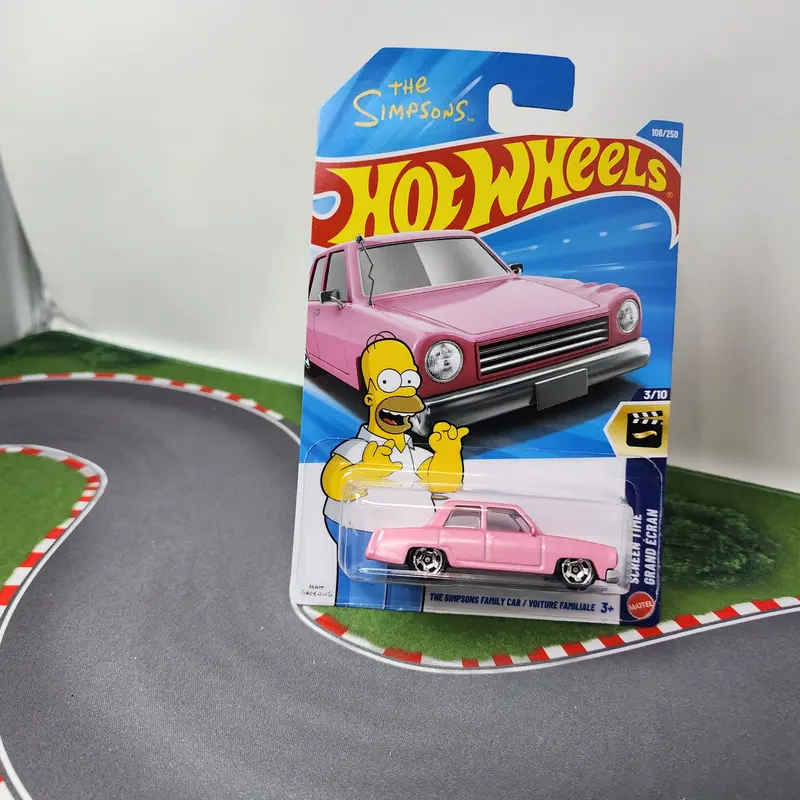 The Simpsons Family Car #108 * Pink * 2026 Hot Wheels Case E 1