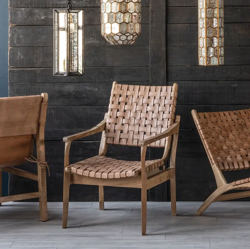 The Urban Leather Arm Chair - Matthew Izzo Collection 1