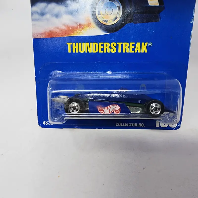 Thunderstreak #153 * Hot Wheels Blue Card 2