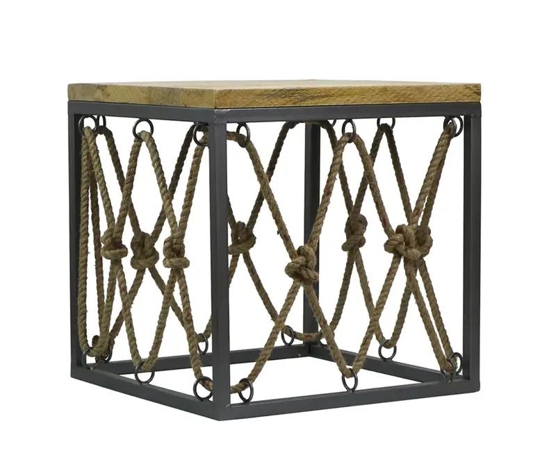 Tied Up Side Table - Matthew Izzo Collection 1