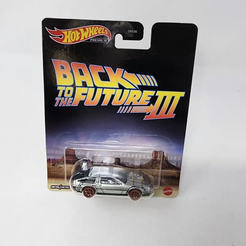 Time Machine 1955 Back To The Future Iii * Hot Wheels Pop Culture 1