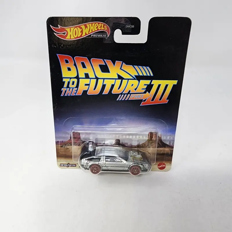 Time Machine 1955 Back To The Future Iii * Hot Wheels Pop Culture 1