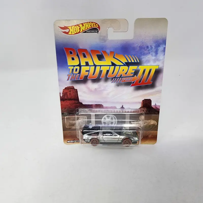 Time Machine 1955 Back To The Future Iii * Hot Wheels Pop Culture 1