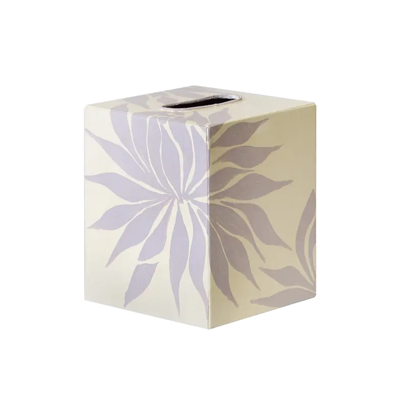 Tissue Box Cover - Hanpainted Floral - Four Color Options 4