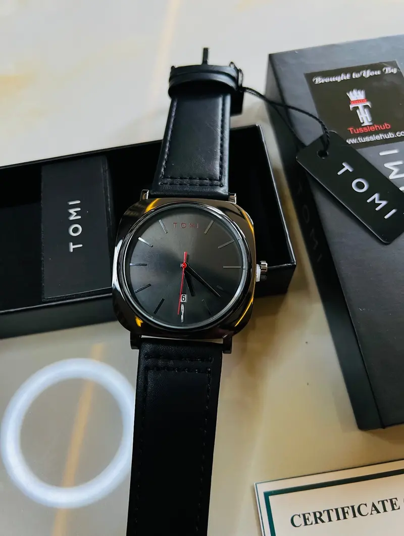 Tomi Black Business Class Watch 2