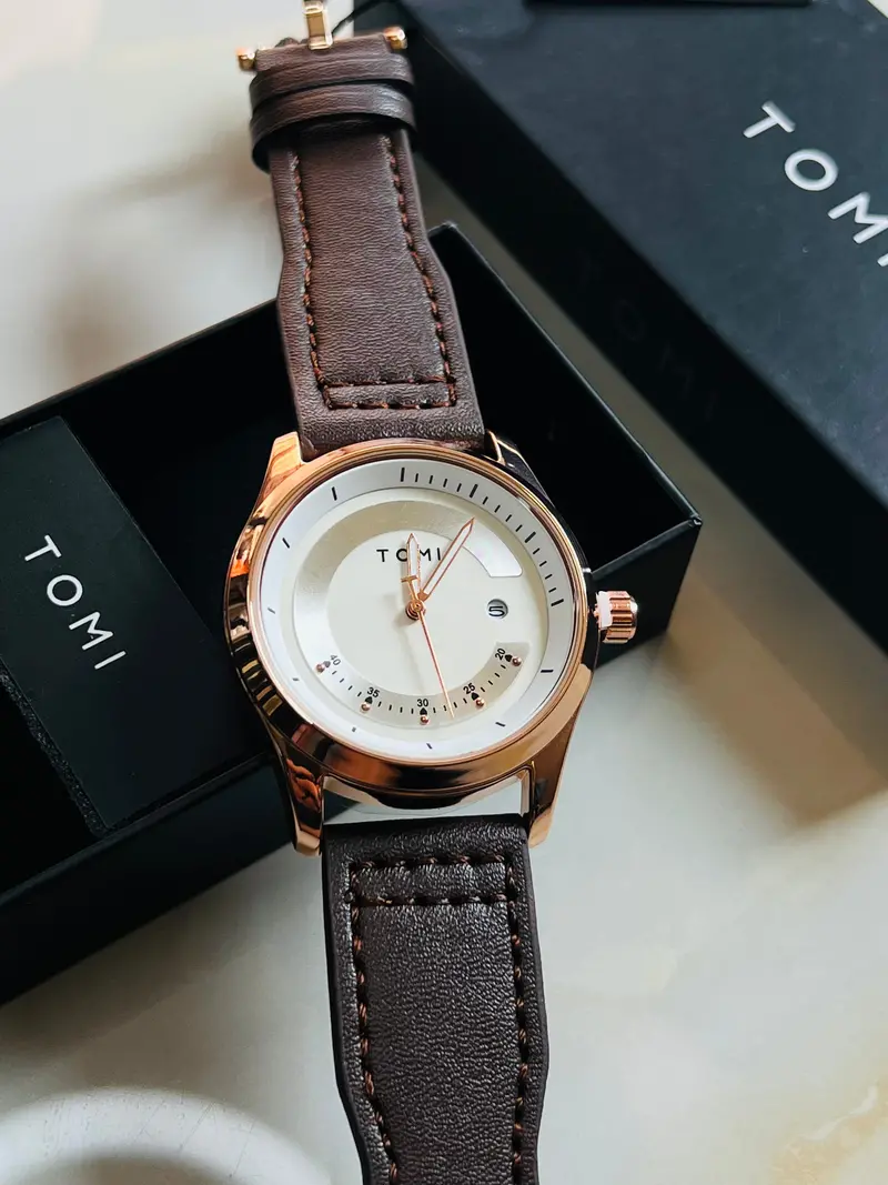 Tomi Coffee Gold Royal Dial Watch 1